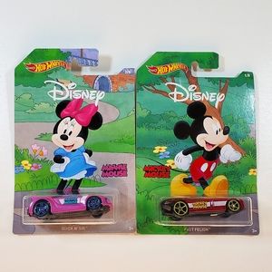 Disney Hot Wheels | Mickey Mouse & Minnie Mouse